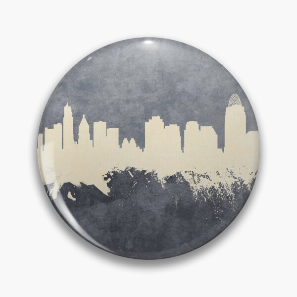 Item preview, Cincinnati Ohio Skyline designed and sold by ArtPrints.