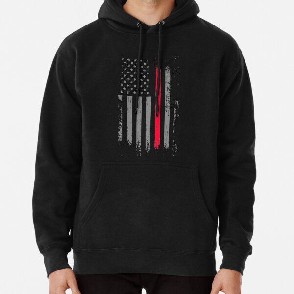 red line sweatshirt