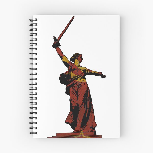Item preview, The Motherland Calls Soviet Flag Coloring designed and sold by BearMa.