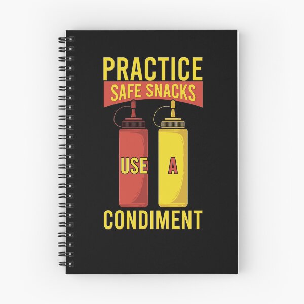 Item preview, Practice Safe Snacks Use A Condiment Meme designed and sold by kammoe.