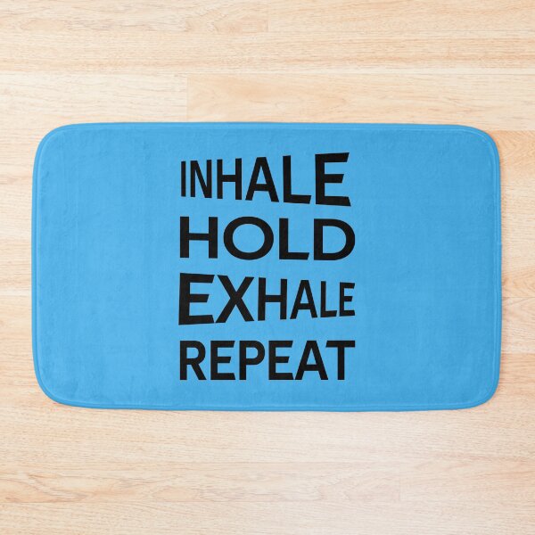Item preview, Inhale Hold Exhale Repeat designed and sold by CatArtStore.