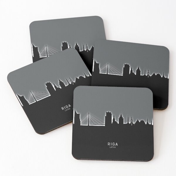 Item preview, Riga Latvia Skyline designed and sold by ArtPrints.