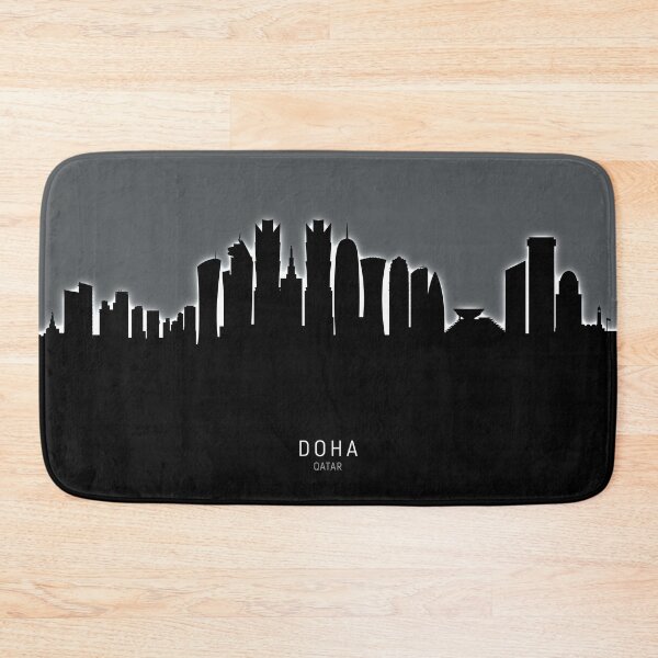 Item preview, Doha Qatar Skyline designed and sold by ArtPrints.