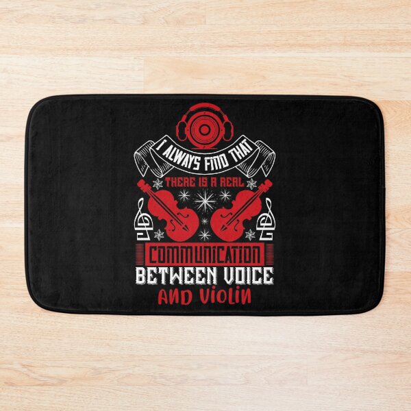 Item preview, I Always Find That There Is A Real Communication Between Voice And Violin  designed and sold by GoodVibeDesign.