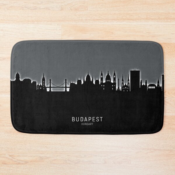 Item preview, Budapest Hungary Skyline designed and sold by ArtPrints.