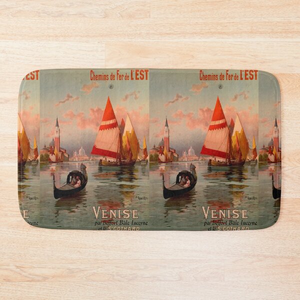 Item preview, EST Venise vintage travel poster designed and sold by stickart-marek.