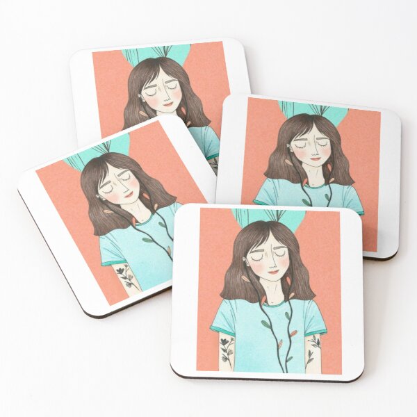 Item preview, Girl Listening To Music Design designed and sold by fudgecream.