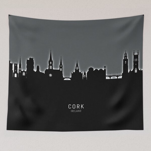 Item preview, Cork Ireland Skyline designed and sold by ArtPrints.