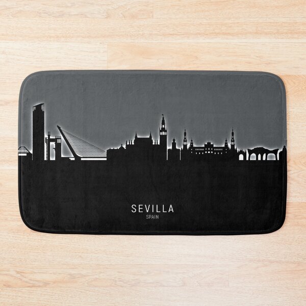 Item preview, Sevilla Spain Skyline designed and sold by ArtPrints.