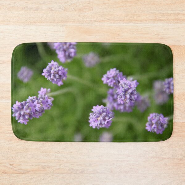 Item preview, Hummingbird hawk-moth in flight on lavender flowers designed and sold by EstelleRossetti.