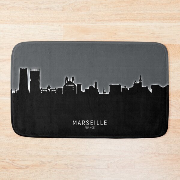 Item preview, Marseille France Skyline designed and sold by ArtPrints.