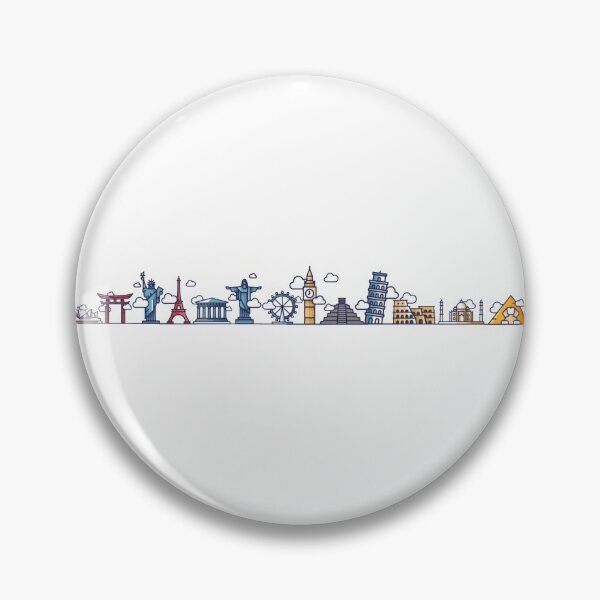 Item preview, World Landmarks designed and sold by K Studios.