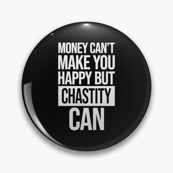 Item preview, Chastity Name -  Money Can't Make You Happy But Chastity Can Gift For Chastity designed and sold by MariaLeona.