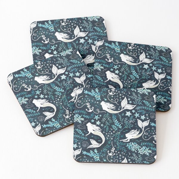 Item preview, Mermaid ocean dark designed and sold by adenaJ.