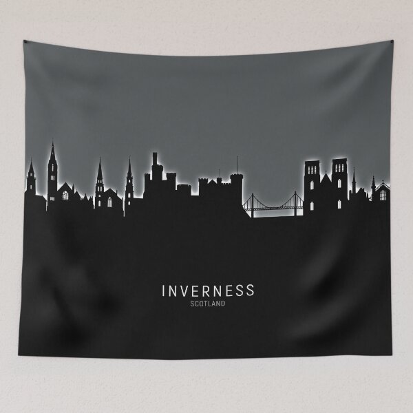 Item preview, Inverness Scotland Skyline designed and sold by ArtPrints.