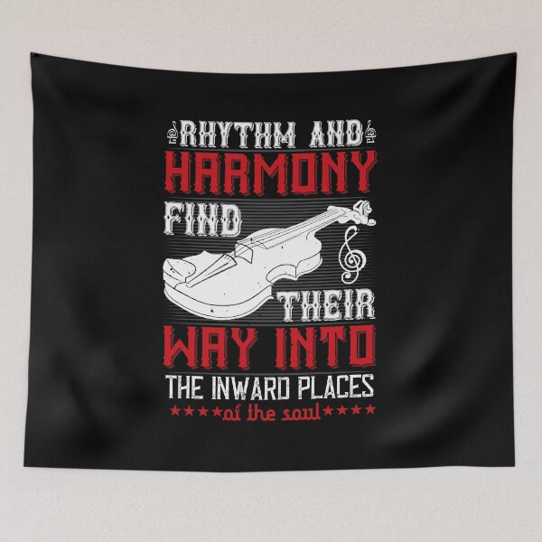 Item preview, Rhythm And Find Their Way Into The Inward Places In The Soul designed and sold by GoodVibeDesign.