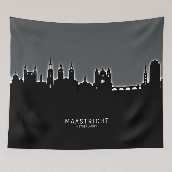 Item preview, Maastricht The Netherlands Skyline designed and sold by ArtPrints.