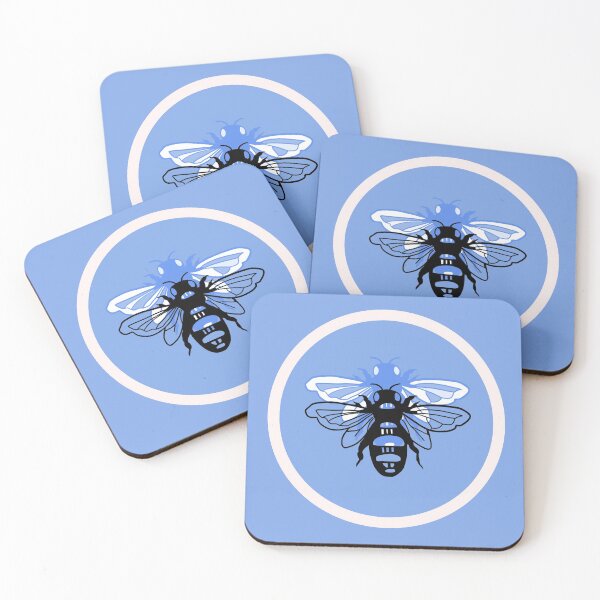 Item preview, pastel blue overlay bee designed and sold by camillefct.