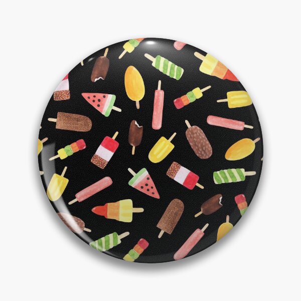 Item preview, Watercolour Ice Lollies // Black designed and sold by The Wellington Boot.
