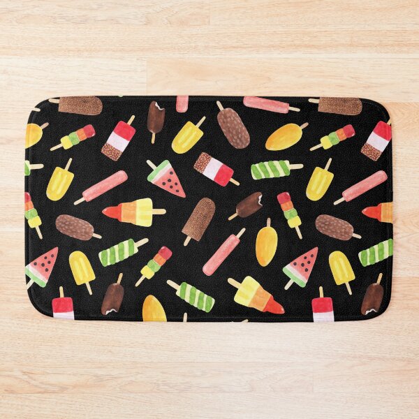 Item preview, Watercolour Ice Lollies // Black designed and sold by The Wellington Boot.