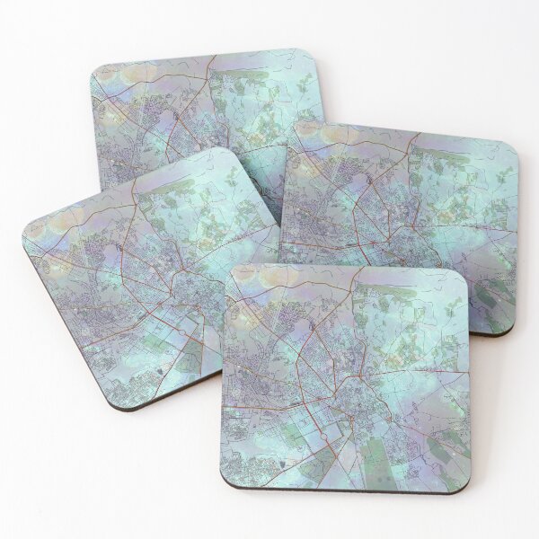 Item preview, Marrakesh Morocco Street Map Urban Blue designed and sold by IvonDesign.