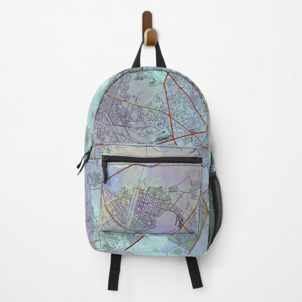 Item preview, Marrakesh Morocco Street Map Urban Blue designed and sold by IvonDesign.