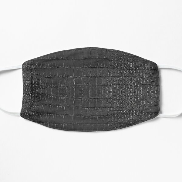 Black Alligator Skin Mask