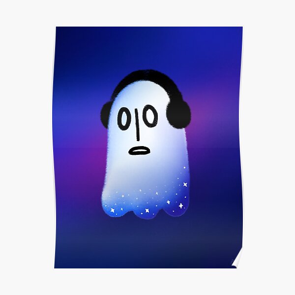 Space Blooky Poster