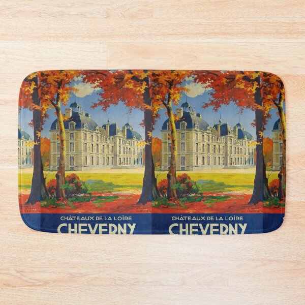 Artikelvorschau, Cheverny vintage travel poster entworfen und verkauft von stickart-marek.