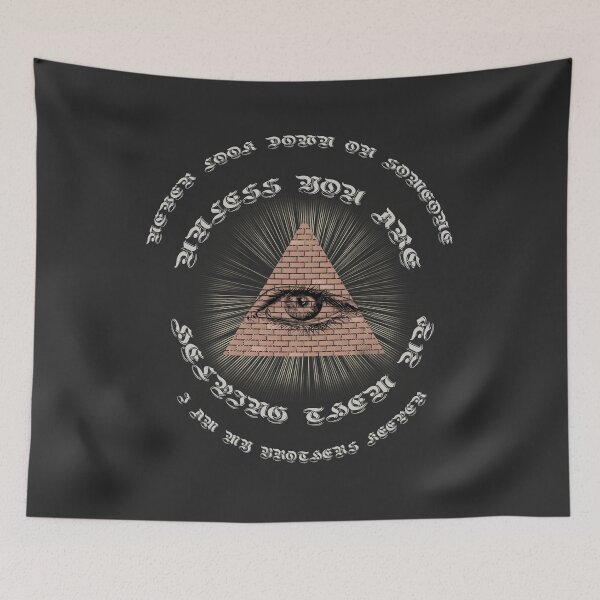 Item preview, Freemason Logo Masonic Lodge 2B1Ask1 Illuminati Mason Symbol designed and sold by TopTeeShop.