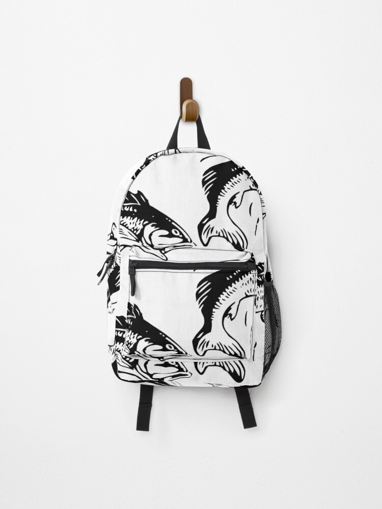 Thumbnail 1 of 3, Backpack, fish designed and sold by CheeryP.