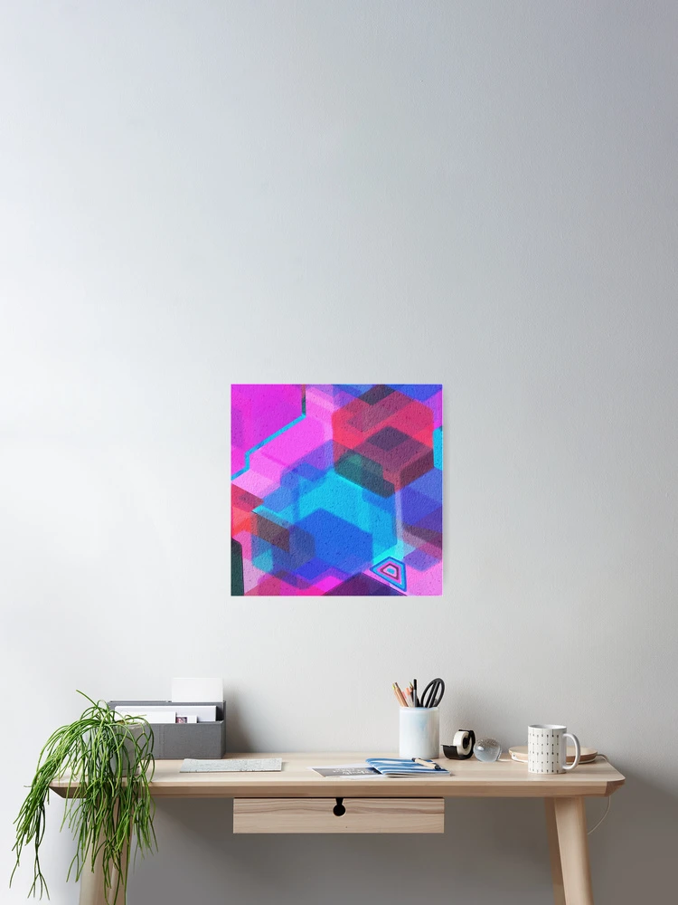 Thumbnail 2 of 3, Poster, Geometry Pattern designed and sold by Pirlogea Alecs.