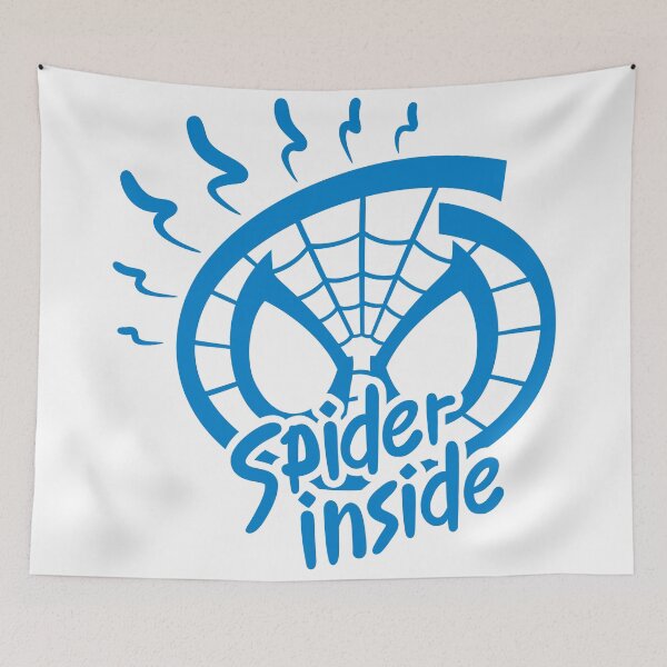 Item preview, Spider Inside Blue designed and sold by Getsousa.