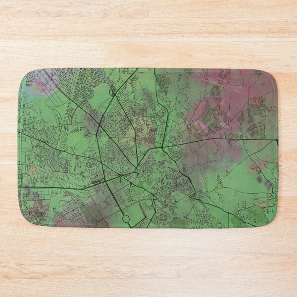 Item preview, Marrakesh Morocco Street Map Green Planet designed and sold by IvonDesign.