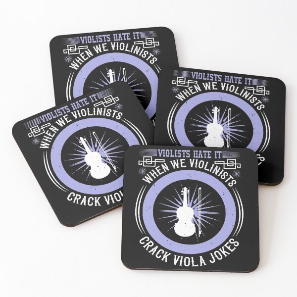 Item preview, Violists Hate It When We Violinists Crack Viola Jokes designed and sold by GoodVibeDesign.