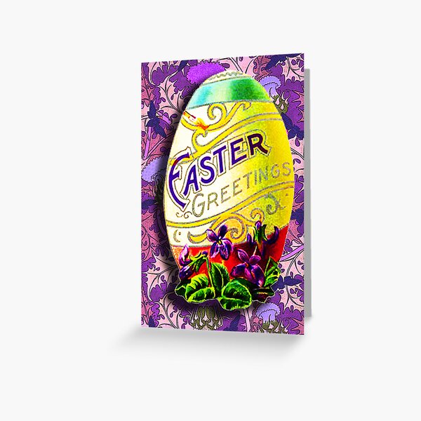EASTER GREETINGS Greeting Card