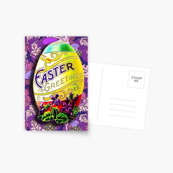 EASTER GREETINGS Postcard
