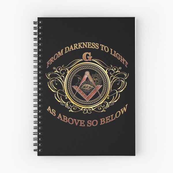 Item preview, Freemason Logo Masonic Lodge 2B1Ask1 From Darkness To Light Mason Symbol designed and sold by TopTeeShop.