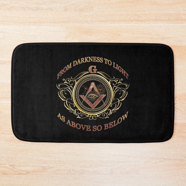 Item preview, Freemason Logo Masonic Lodge 2B1Ask1 From Darkness To Light Mason Symbol designed and sold by TopTeeShop.
