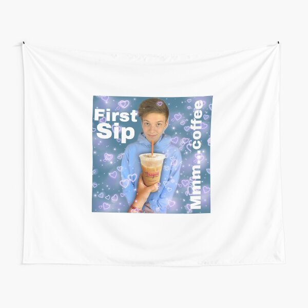 wes10 first sip Tapestry