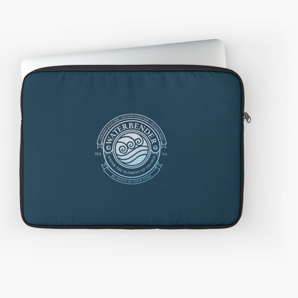 ATLA Waterbender Symbol: Avatar The Last Airbender Inspired-Design Laptop Sleeve
