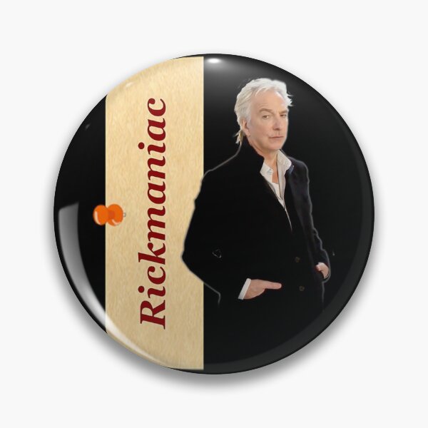 Item preview, Alan Rickman "RICKMANIAC" Fandesign designed and sold by scatharis.