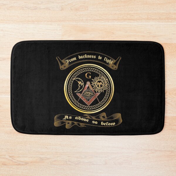 Item preview, Freemason Logo Masonic Lodge Illuminati From Darkness To Light Mason Symbol designed and sold by TopTeeShop.