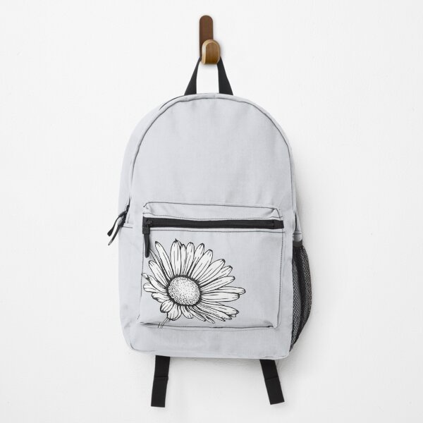 Item preview, beautiful monochrome, black and white daisy flower isolated. designed and sold by Yevheniia Hulinska.