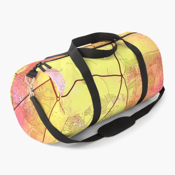 Item preview, Marrakesh Morocco Street Map Magma Eruption designed and sold by IvonDesign.