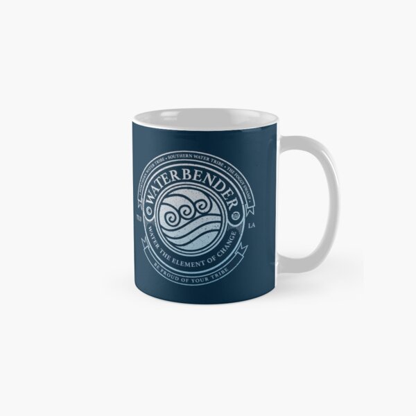 ATLA Waterbender Symbol: Avatar The Last Airbender Inspired-Design Classic Mug