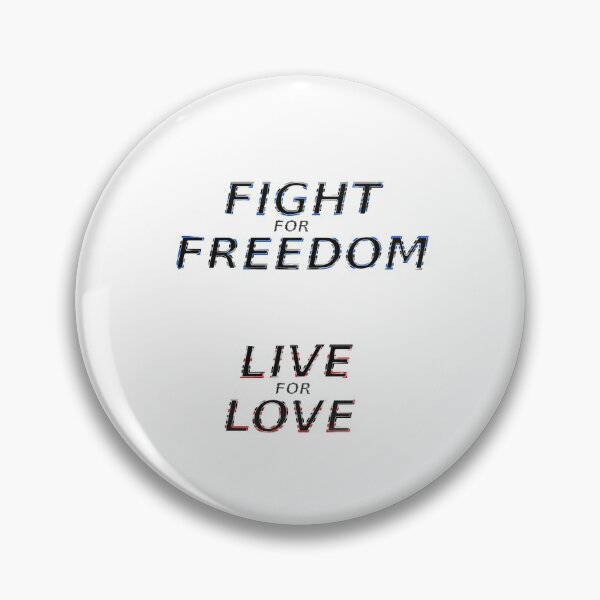Item preview, Freedom and love designed and sold by GreasyDonkey.