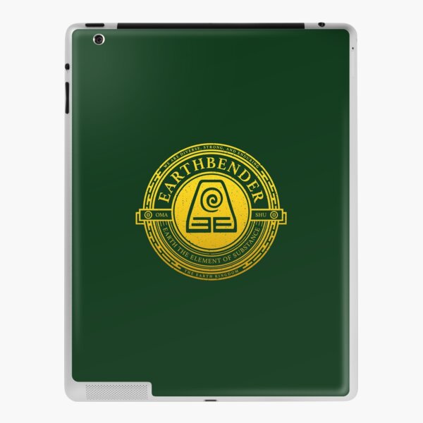ATLA Earthbender Symbol: Avatar-Inspired Design iPad Skin