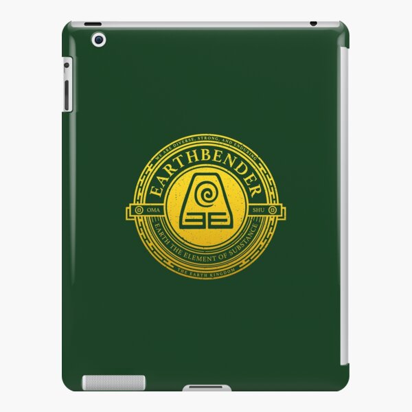 ATLA Earthbender Symbol: Avatar-Inspired Design iPad Snap Case