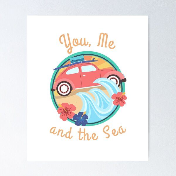 Item preview, You, Me and the Sea designed and sold by WildAtHeartShop.
